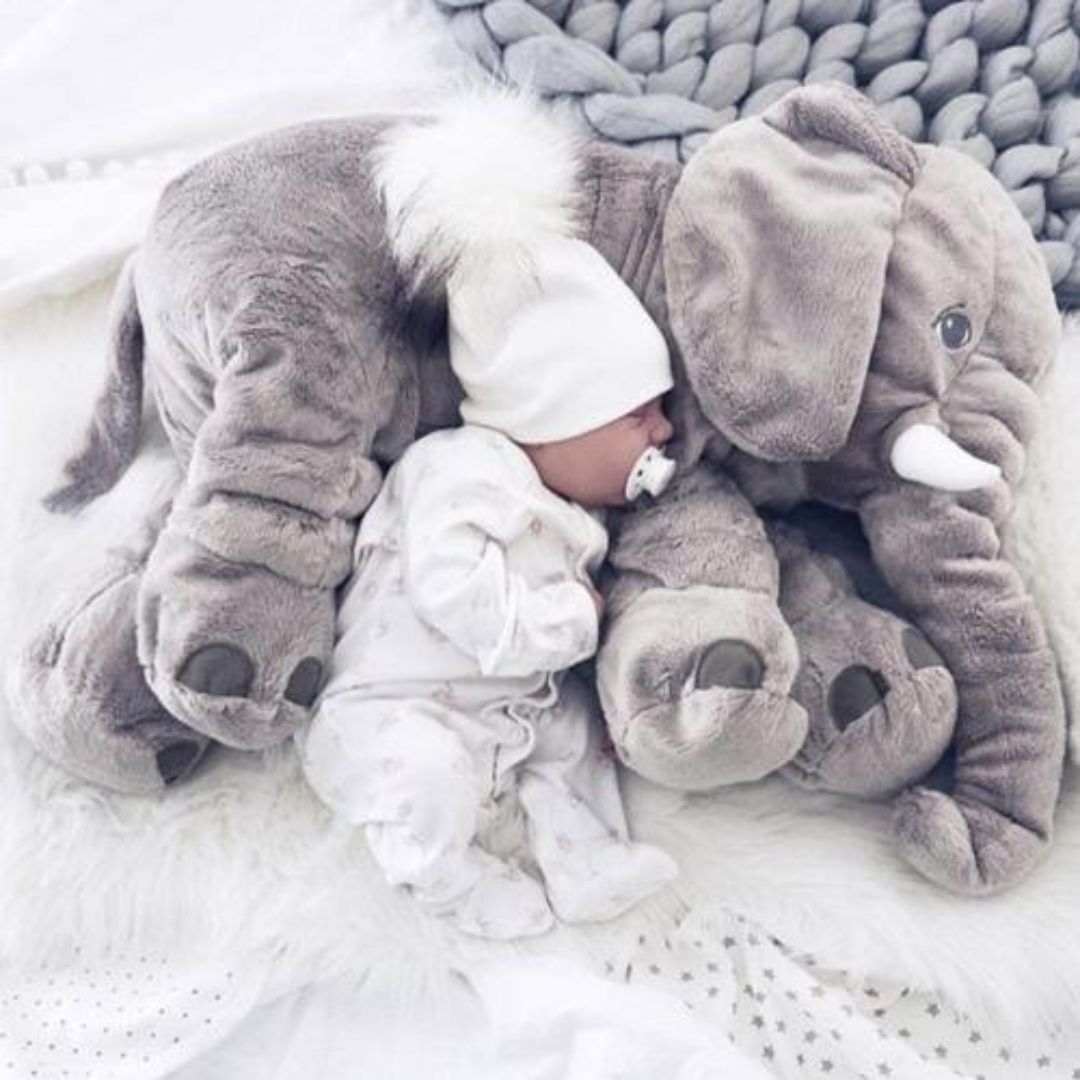 Peluche éléphant bébé - Ploufy™